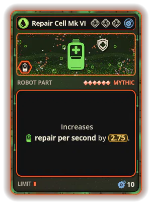 Repair Cell Mk VI: +2.75 Repair per second
