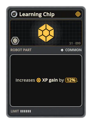 Learning Chip: +12% XP gain