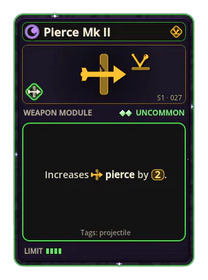 Pierce Mk II: Pierce ×2