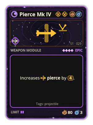 Pierce Mk IV: Pierce ×4