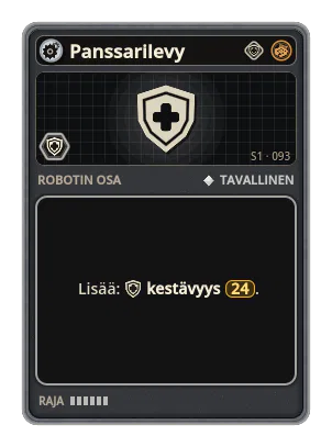 Panssarilevy: +24 Kestävyys