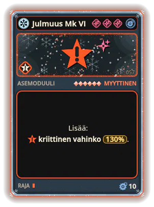 Julmuus Mk VI: Kriittinen vahinko +130%