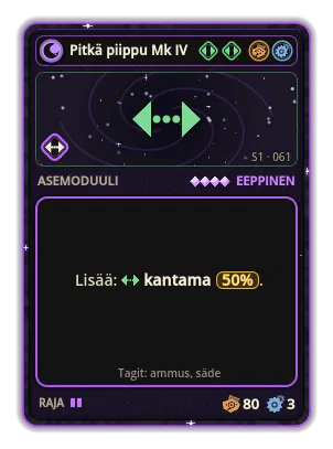Pitkä piippu Mk IV: Kantama +50%