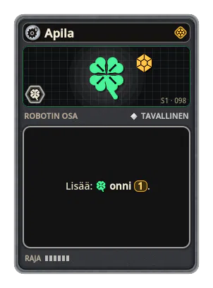 Apila: +1 Onni (paremmat kortit)