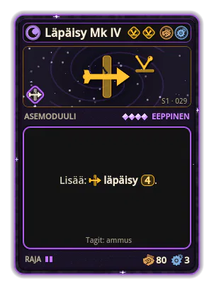 Läpäisy Mk IV: Läpäisy ×4