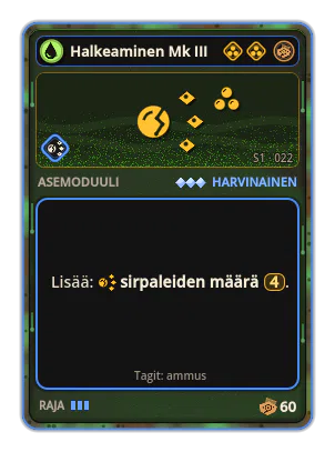 Halkeaminen Mk III: Halkeaminen ×4