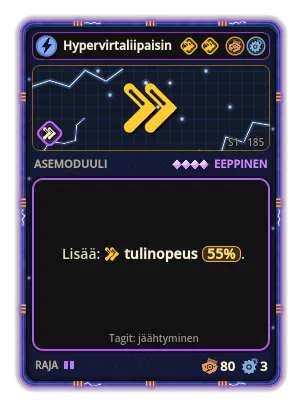 Hypervirtaliipaisin: Tulinopeus +55%