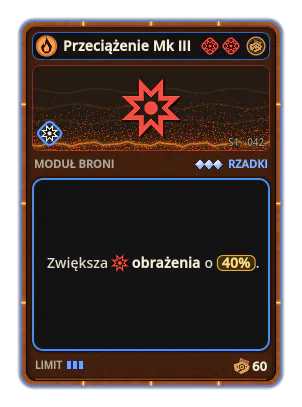 Przeciążenie Mk III: Obrażenia +40%