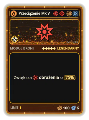 Przeciążenie Mk V: Obrażenia +75%