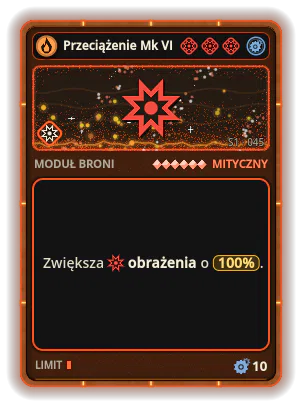 Przeciążenie Mk VI: Obrażenia +100%