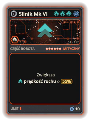 Silnik Mk VI: +55% Prędkość ruchu