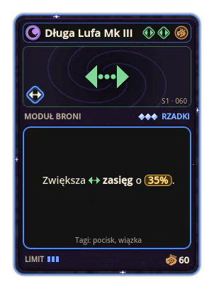 Długa Lufa Mk III: Zasięg +35%
