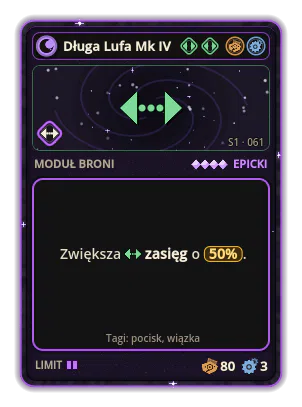 Długa Lufa Mk IV: Zasięg +50%