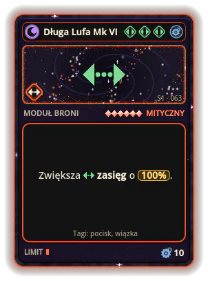 Długa Lufa Mk VI: Zasięg +100%