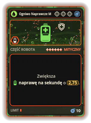 Ogniwo Naprawcze Mk VI: +2,75 Naprawa na sekundę