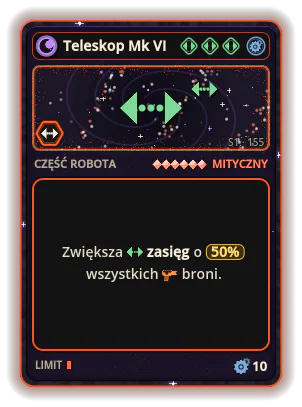 Teleskop Mk VI: +50% Zasięg wszystkich broni