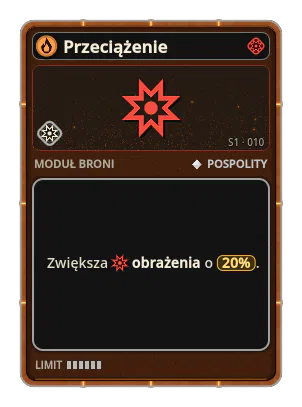Przeciążenie: Obrażenia +20%