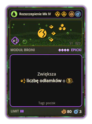 Rozszczepienie Mk IV: Rozszczepienie ×5