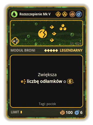 Rozszczepienie Mk V: Rozszczepienie ×6
