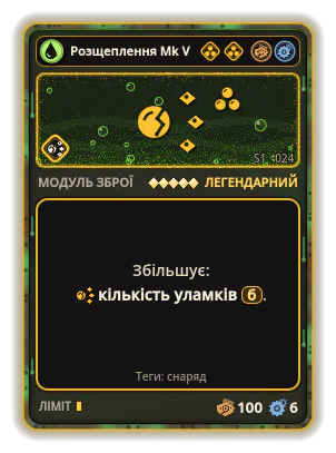Розщеплення Mk V: Розщеплення ×6