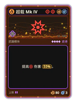 超载 Mk IV: 伤害 +55%