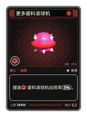 更多废料滚球机: 提高废料滚球机出现率5%。