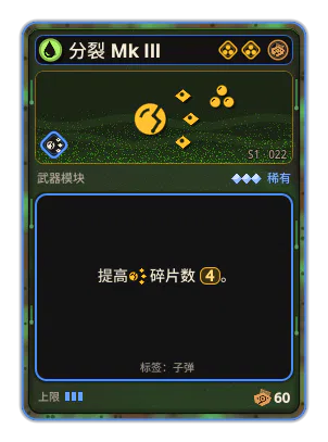 分裂 Mk III: 分裂 ×4