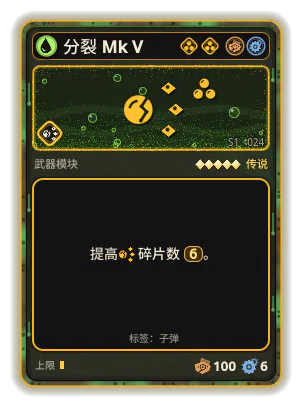 分裂 Mk V: 分裂 ×6